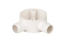 2 Way Angle Box 20mm Round Conduit