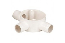 3 Way Terminal Box 20mm Round Conduit