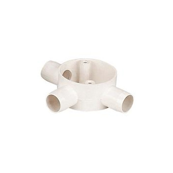 3 Way Terminal Box 20mm Round Conduit